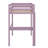 High Wood Loft Bed, With Safety Guardrail, Built-In Desk, Ladder-1386632893