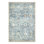 Washable Non-Slip Area Rug - Blue / Beige Traditional Oriental Runner for Entryway, Hallway, Bathroom, and Kitchen