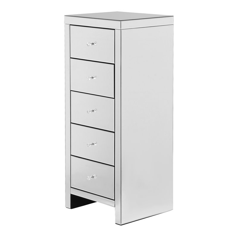 Zack 5 Drawer Narrow Chest