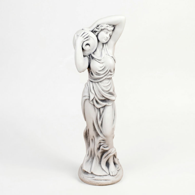 ELIZABETH Urn Girl 84cm, Stone