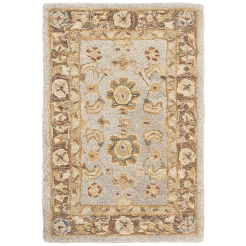 Tingley Hand Tufted Wool Pile Oriental Rug, Rectangle 3' x 5'