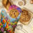 Spring Breeze Oven Mitt Cotton Twill