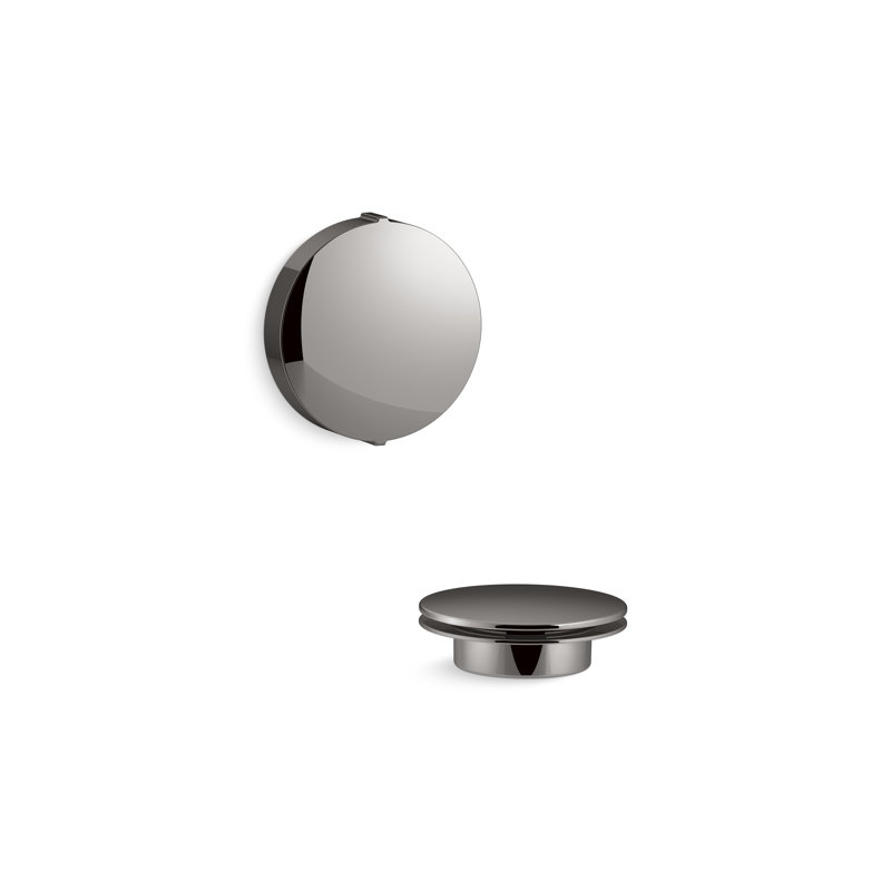 PureFlo Drain Stopper Tub Drain, Vibrant Titanium