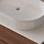 Meuble-lavabo 36 po, autoportant ou mural avec lavabo intégré en céramique et tiroirs à fermeture en douceur-126230307