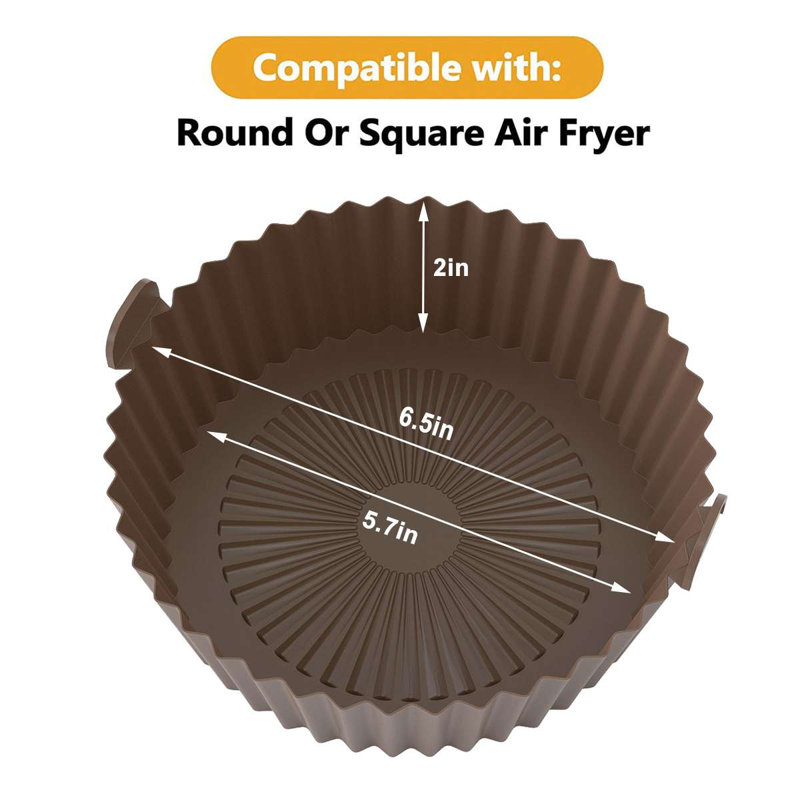 Gustave Air Fryer Accessory, Brown