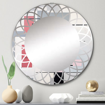 Durian - Miroir mural moderne rond