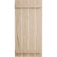 Volets rustiques en faux bois à quatre planches espacées (par paire)-71288252-88966848-88966855
