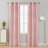 Spurgh Sliver Wave Foil Print Blackout Thermal Grommet Curtain Panels (Set of 2)-792607123-792607127