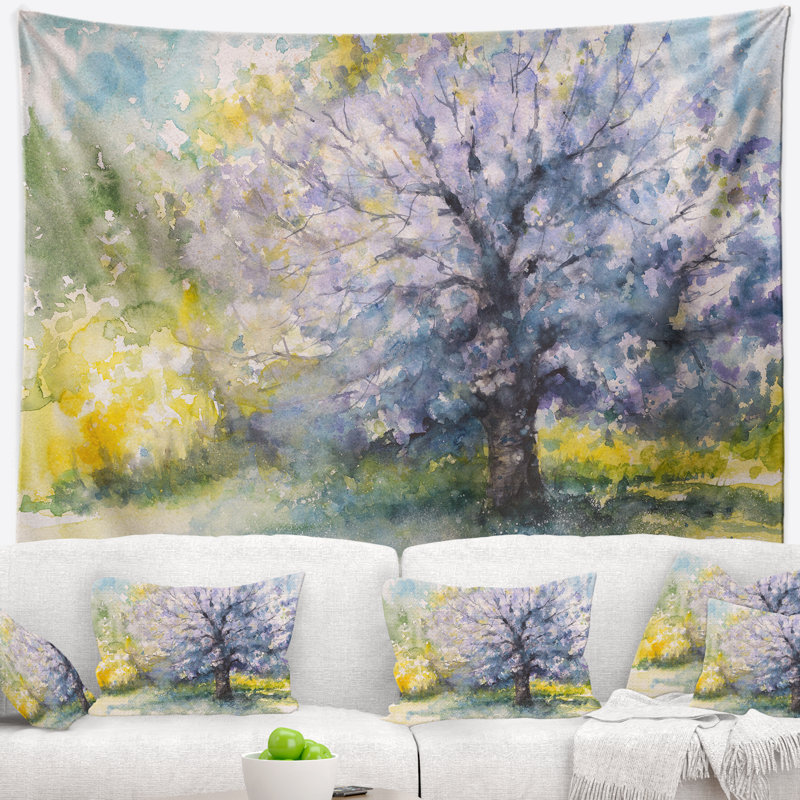 Polyester Tapestry, 50" H x 60" W