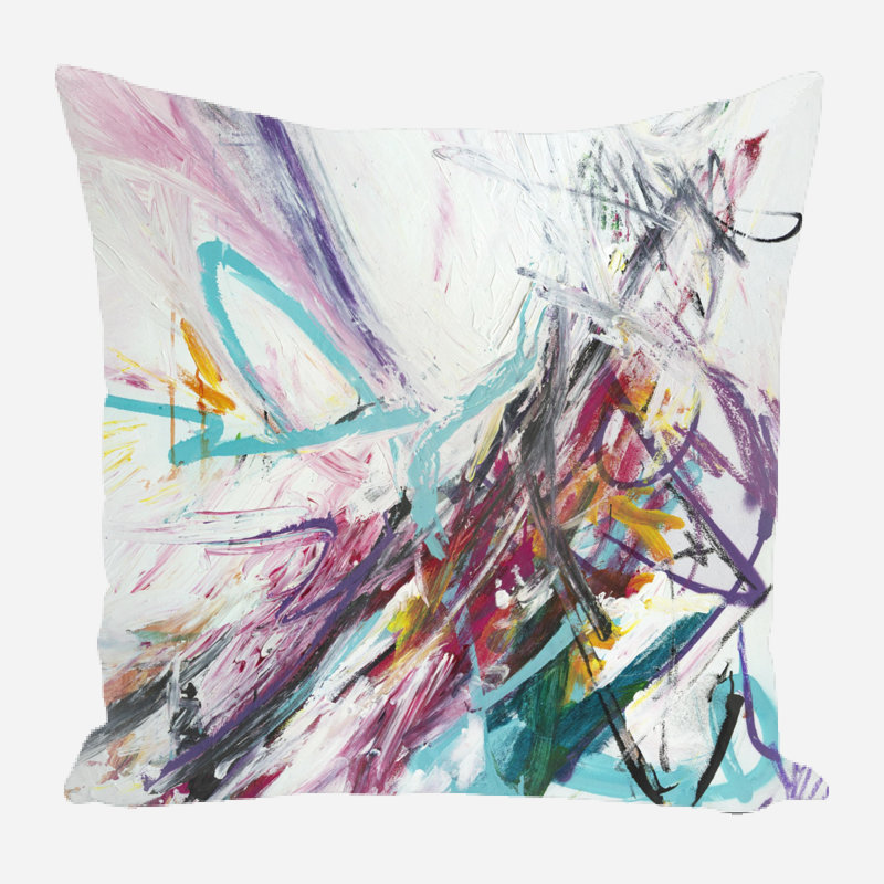 Linen Square Pillow Cover & Insert, 17" x 17"