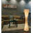 48'' White Column Floor Lamp