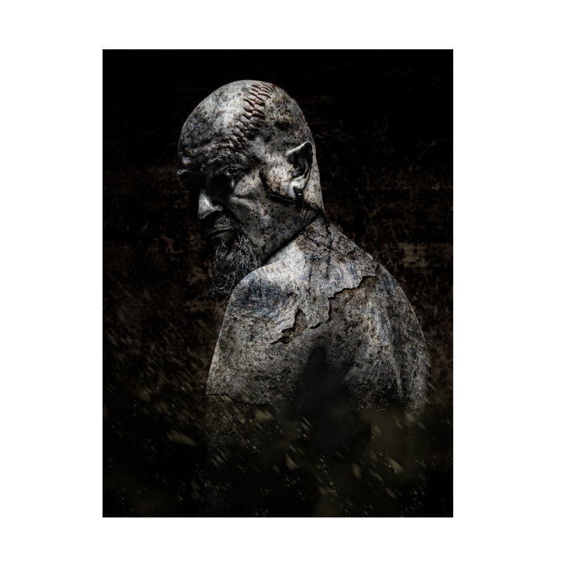 Art sur toile Petri Damsten, H 19 po x l 14 po