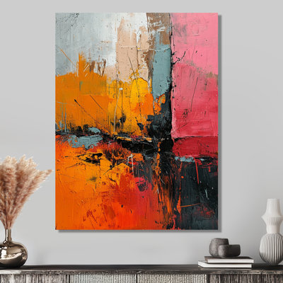 Southern Melancholy - Art mural abstrait, salon