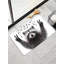 Tapis pour salle de bain Raccoon Peace Sign
