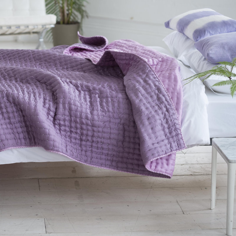 Chenevard Damson & Magenta Quilt, Queen