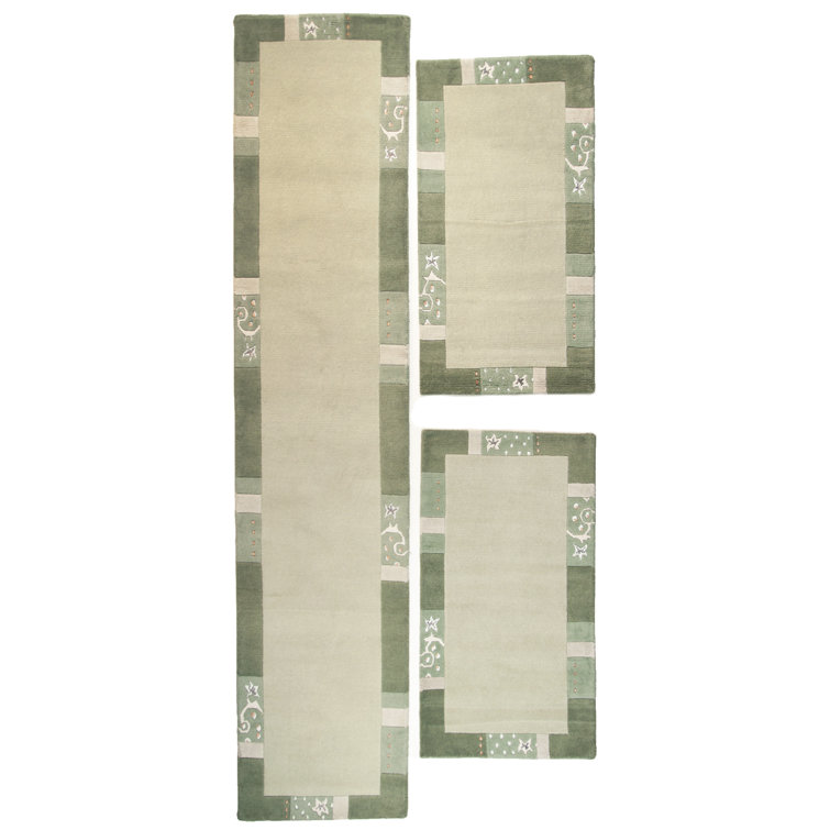 Royal Ganges Hand Tufted Green Rug