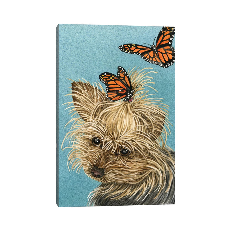Butterfly Accessories by Tracy Lizotte - Wrapped Canvas Print, 101.6 cm H x 66.04 cm W x 3.175 cm D