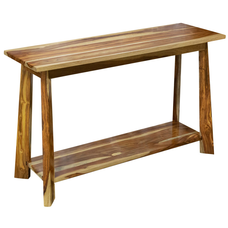 Console en bois massif Cassidy, Brun