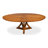 Casual Oak Round Dining Table-114022743-114022742