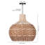 Luminaire suspendu dôme brun clair Boudica 1-1325077707