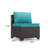 8 - Person Outdoor Furniture Rattan Patio Set With PE Rattan Base Fire Pit Table And Coffee Table-2006779891