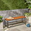 BANC EN BOIS ET MÉTAL JECO INDUSTRIAL-1216563202