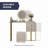 Glenwood Makeup Table and Vanities with Dresser with LED Lights Mirror