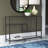 Candice 52'' Glass Top Console Table