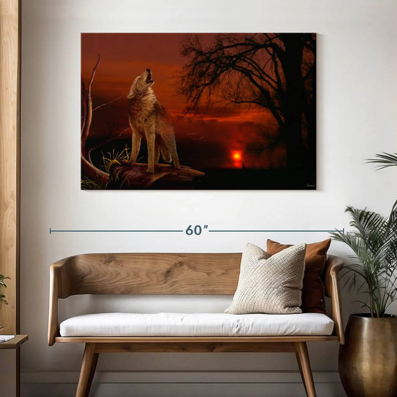 L'esprit et les ténèbres, H 32 po x l 48 po