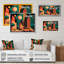 Futuriste paysage urbain I - reproduction sur toile-86828964-86828961