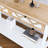 Versatile Console Table With Multiple Storage Options For Home Decor Enhancement