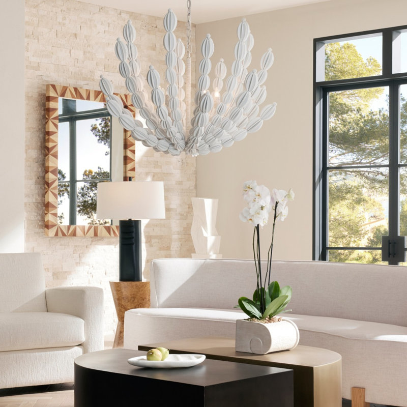 Calico Rectangle Solid Wood Mirror