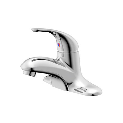 Centerset 2-handle Bathroom Faucet with Drain Assembly