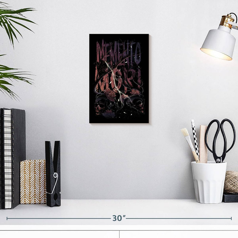 Memento Mori I, H 12 po x l 8 po