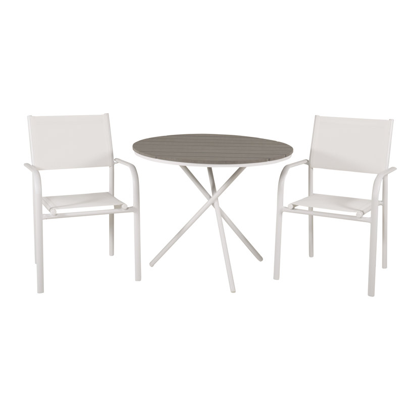 Akia 2 - Person Patio Dining Set with Round Table