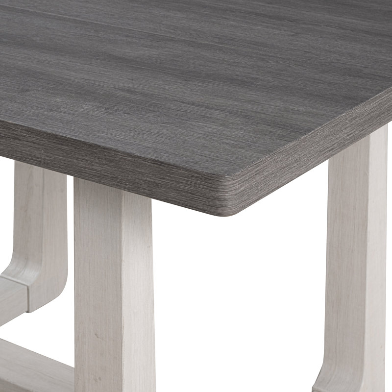 Viswa 5-Piece Dining Table Set, Gray/Gray