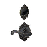 Flair Single Cylinder Interior Lever Set (Exterior Portion Sold Separately)