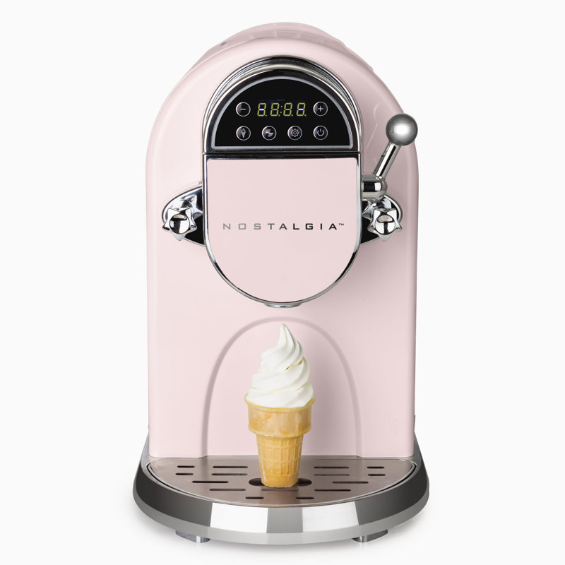 Machine à crème glacée professionnelle 1,25 pte, rose, Pink