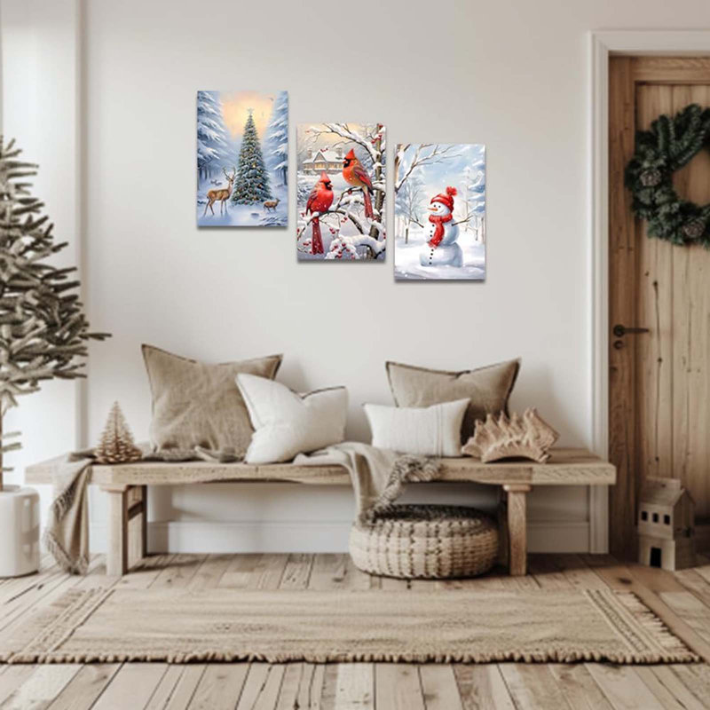 5.63 3 Piece Wrapped Canvas Print, 60 cm H x 120 cm W