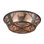 Rustic Lodge 4 - Light Flush Mount