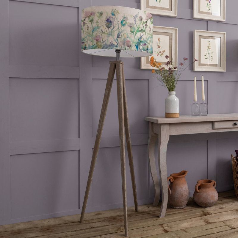 Cirsium 158cm Brown Tripod Floor Lamp