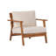 Fauteuil club extérieur de 29,5 pouces