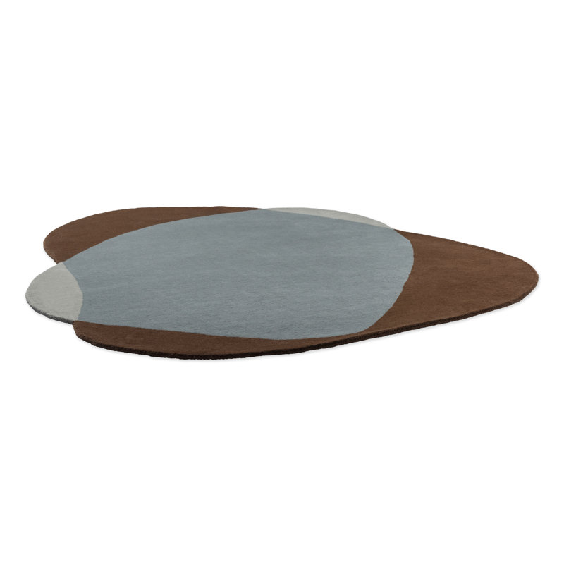 Element Chad Brown Blue 087705 160X188, Novelty 4'7'' x 5'5''