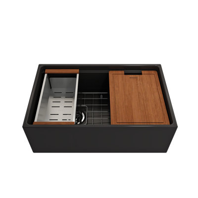 30'' L Single Basin Kitchen Sink