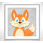 «Cheery Fox», impression sur papier-47842067-47842080