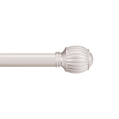 Adjustable Curtain Rod Set up to 48-84-Inch