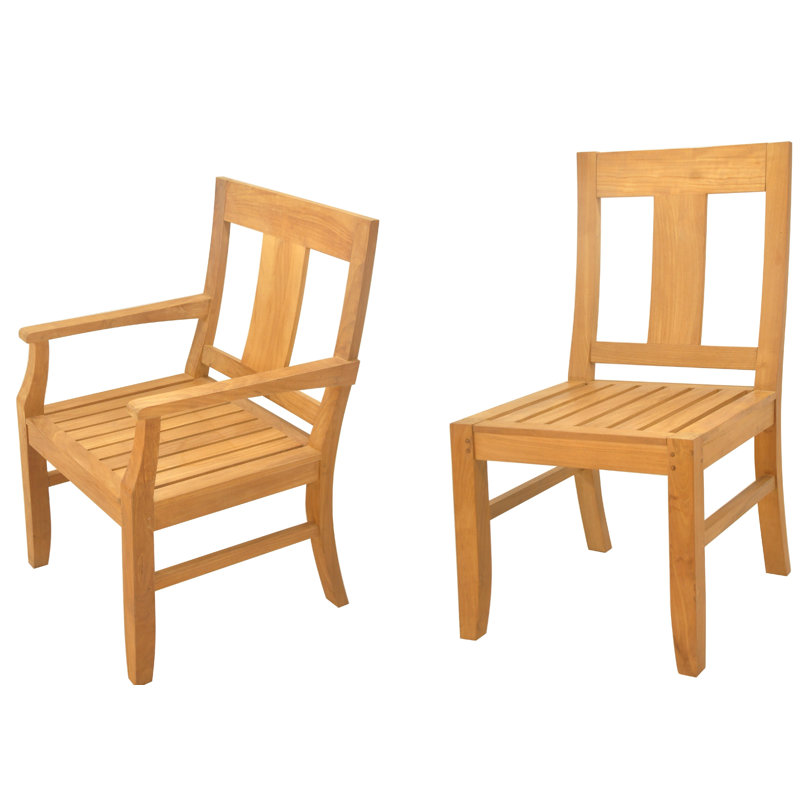 Antony Outdoor 11 - Piece Teak Dining Set, 12