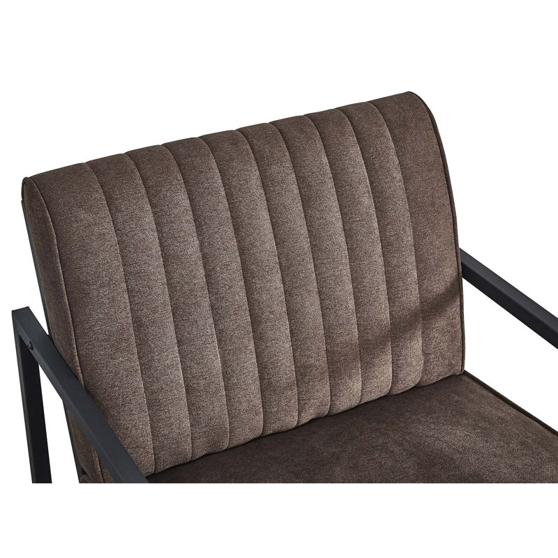 Versatile Convertible Sleeper Chair Sofa Bed for Compact Spaces, Brown Fabric