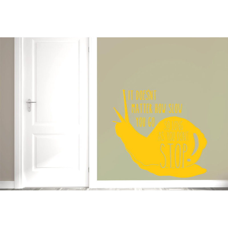 Animals Wall Decal, Dark Yellow