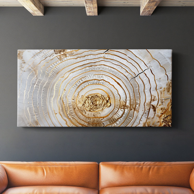 Abstract Series 2 # XVIII-Gallery, toile tendue, H 16 po x l 32 po